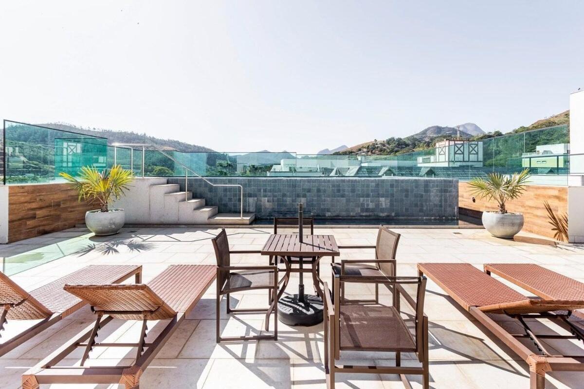 Apto Itaipava, Piscina Borda Infinita, Montanha Petrópolis 외부 사진